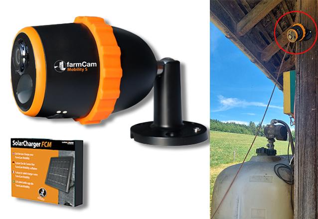 La FarmCam Mobility S se démarque par son indépendance tant sur le type de connexion que sur son autonomie de batterie. Son utilisation est donc presque sans limites.